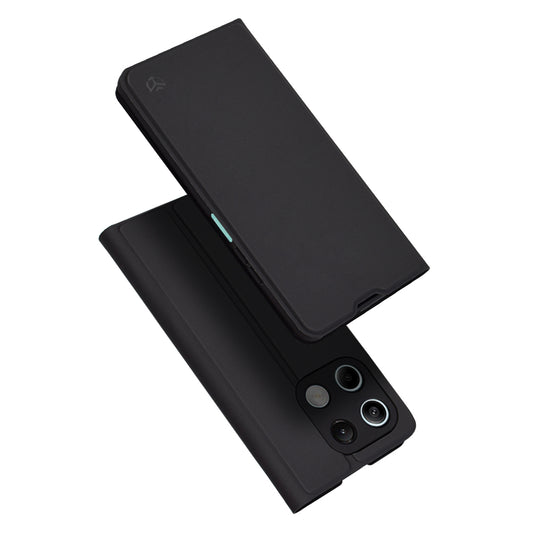 Pouzdro pro Xiaomi Redmi Note 13 5G, Techsuit, Magskin Book, Černé
