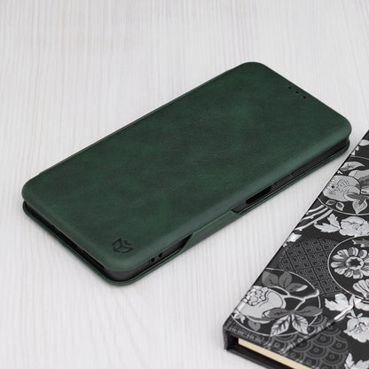 Pouzdro pro Xiaomi Redmi Note 13 5G, Techsuit, Safe Wallet Plus, Zelené