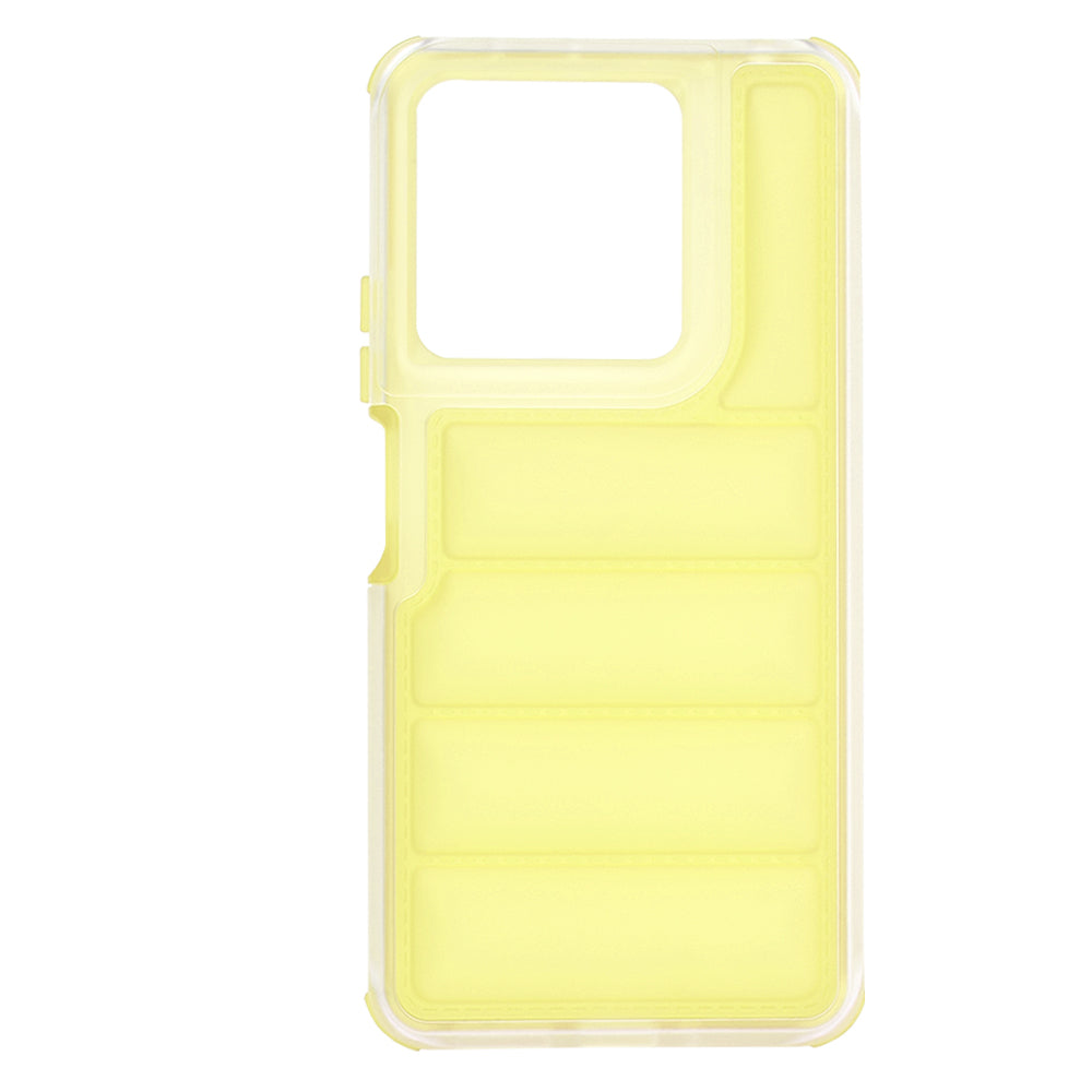 Pouzdro pro Xiaomi Redmi Note 13 5G, Techsuit, Wave Shield, žluté