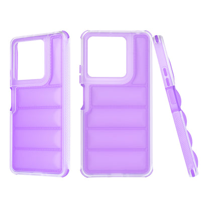 Pouzdro pro Xiaomi Redmi Note 13 5G, Techsuit, Wave Shield, Fialové