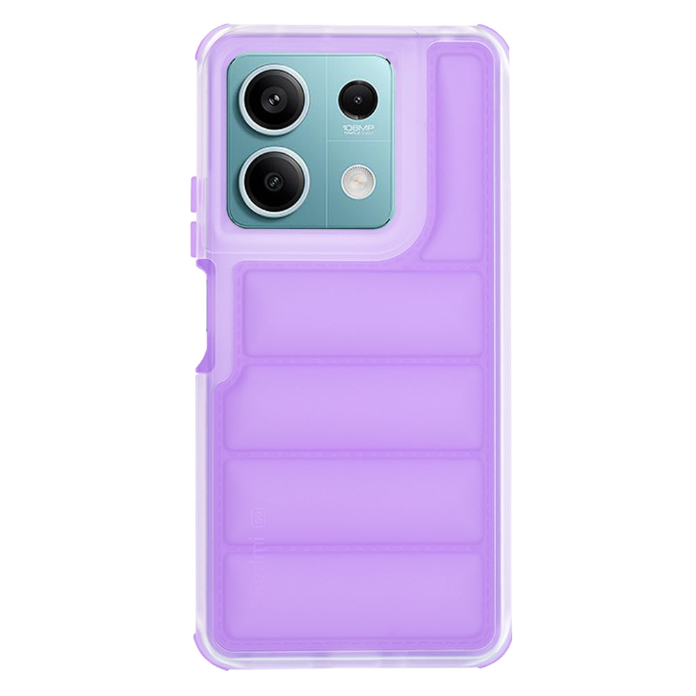 Pouzdro pro Xiaomi Redmi Note 13 5G, Techsuit, Wave Shield, Fialové