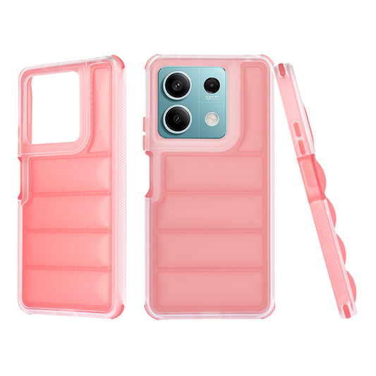 Pouzdro pro Xiaomi Redmi Note 13 5G, Techsuit, Wave Shield, Červené