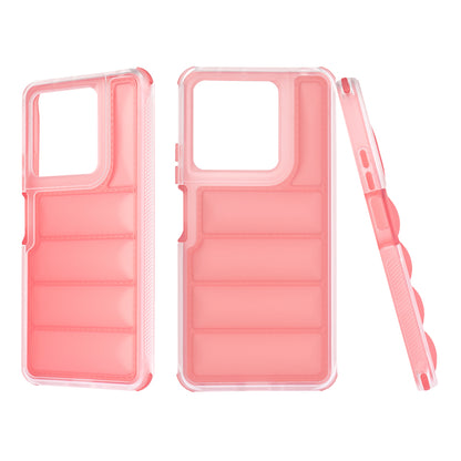 Pouzdro pro Xiaomi Redmi Note 13 5G, Techsuit, Wave Shield, Červené