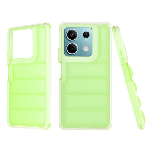 Pouzdro pro Xiaomi Redmi Note 13 5G, Techsuit, Wave Shield, Zelené