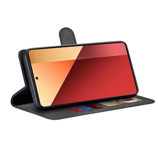 Pouzdro pro Xiaomi Redmi Note 13 Pro 4G / Poco M6 Pro 4G, Techsuit, Diary Book, Černé