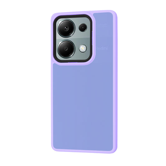 Pouzdro pro Xiaomi Redmi Note 13 Pro 4G / Poco M6 Pro 4G, Techsuit, HaloFrost, Světle fialové