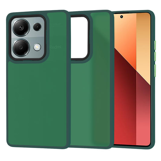 Pouzdro pro Xiaomi Redmi Note 13 Pro 4G / Poco M6 Pro 4G, Techsuit, HaloFrost, Zelené