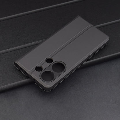 Pouzdro pro Xiaomi Redmi Note 13 Pro 4G / Poco M6 Pro 4G, Techsuit, Magskin Book, Černé