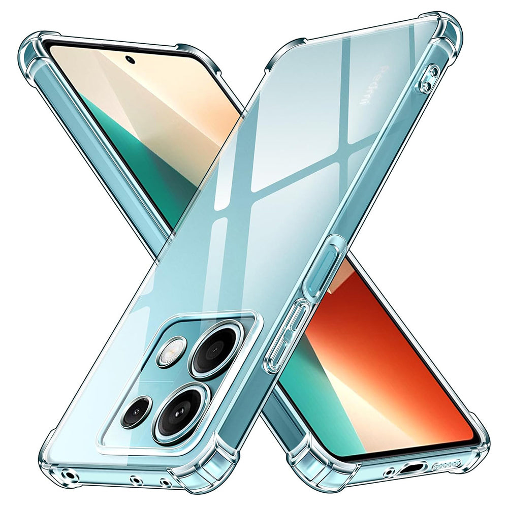 Pouzdro pro Xiaomi Redmi Note 13 Pro 4G / Poco M6 Pro 4G, Techsuit, Odolné proti nárazům, Průhledné