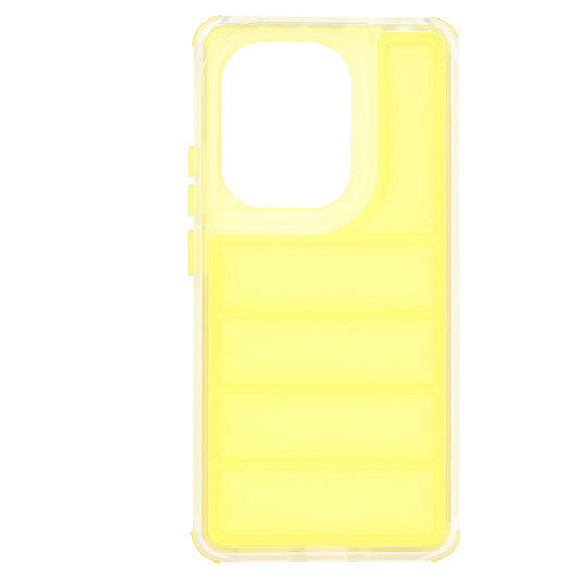 Pouzdro pro Xiaomi Redmi Note 13 Pro 4G / Poco M6 Pro 4G, Techsuit, Wave Shield, Žlutá