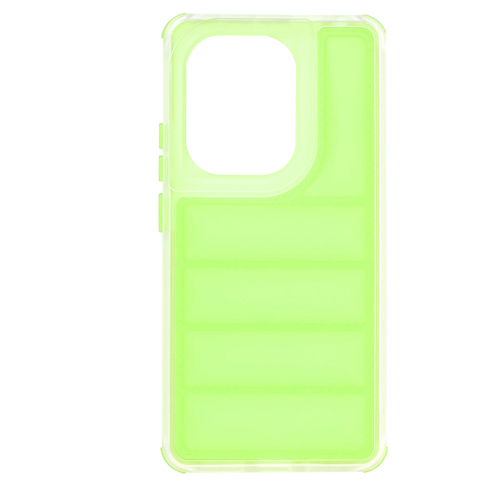 Pouzdro pro Xiaomi Redmi Note 13 Pro 4G / Poco M6 Pro 4G, Techsuit, Wave Shield, Zelené
