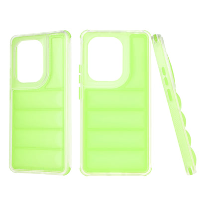 Pouzdro pro Xiaomi Redmi Note 13 Pro 4G / Poco M6 Pro 4G, Techsuit, Wave Shield, Zelené