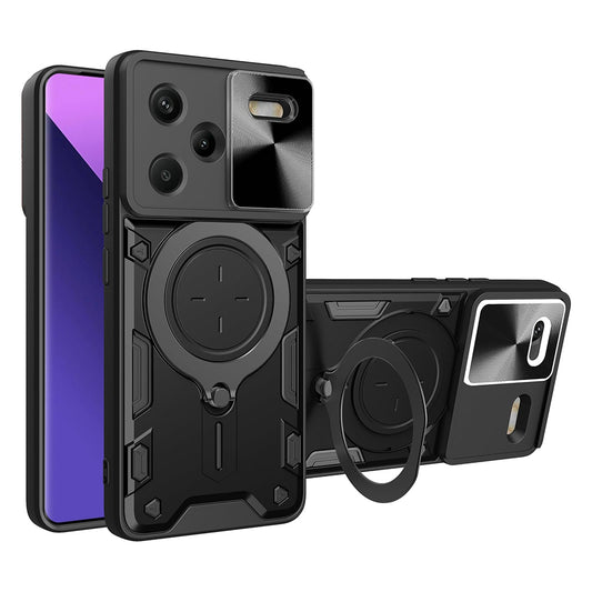 Pouzdro pro Xiaomi Redmi Note 13 Pro+, Techsuit, CamGuard Pro, Černé