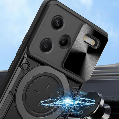 Pouzdro pro Xiaomi Redmi Note 13 Pro+, Techsuit, CamGuard Pro, Černé