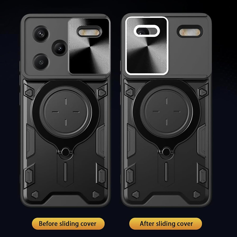 Pouzdro pro Xiaomi Redmi Note 13 Pro+, Techsuit, CamGuard Pro, Černé