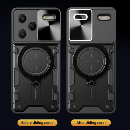 Pouzdro pro Xiaomi Redmi Note 13 Pro+, Techsuit, CamGuard Pro, Černé