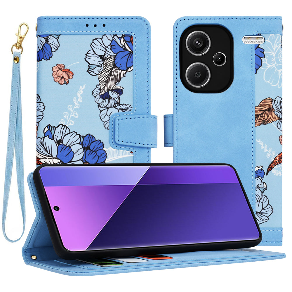 Pouzdro pro Xiaomi Redmi Note 13 Pro+, Techsuit, FlipCraft, Modré