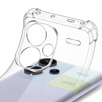 Pouzdro pro Xiaomi Redmi Note 13 Pro+, Techsuit, Odolné proti nárazům, Průhledné
