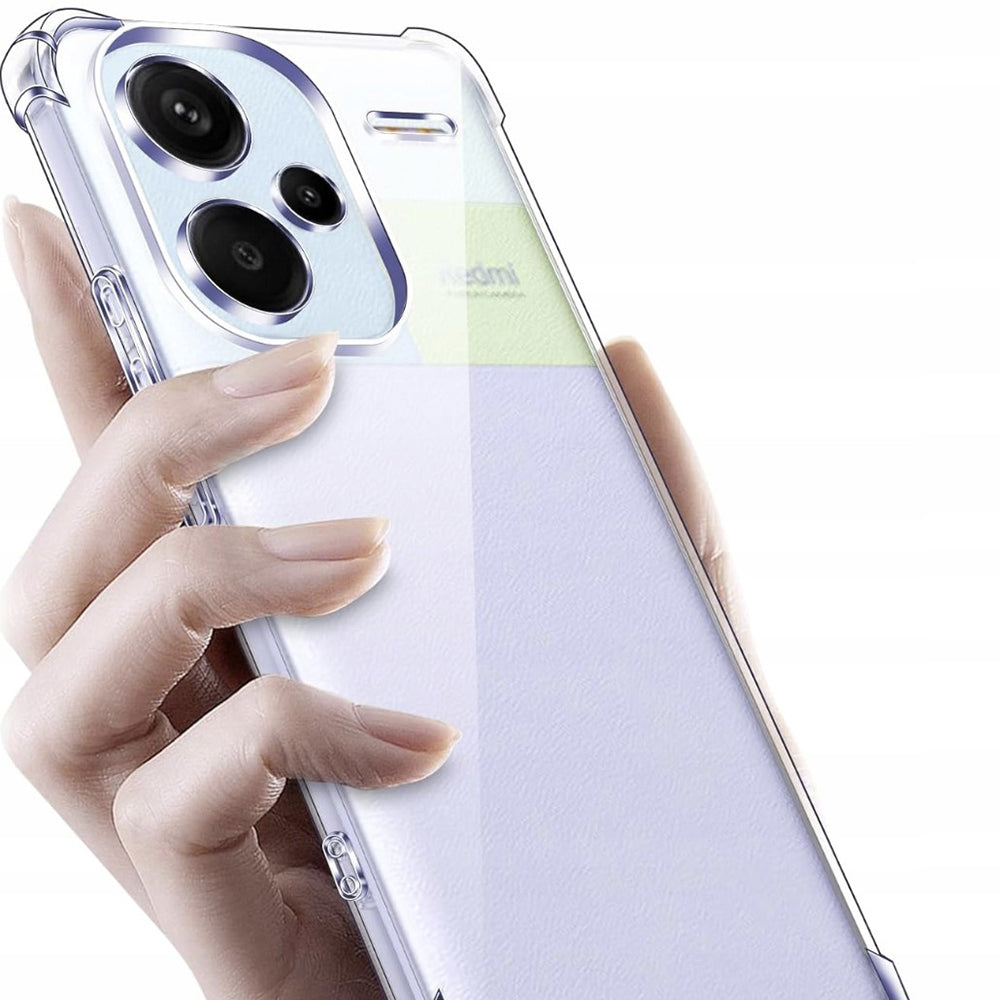 Pouzdro pro Xiaomi Redmi Note 13 Pro+, Techsuit, Odolné proti nárazům, Průhledné
