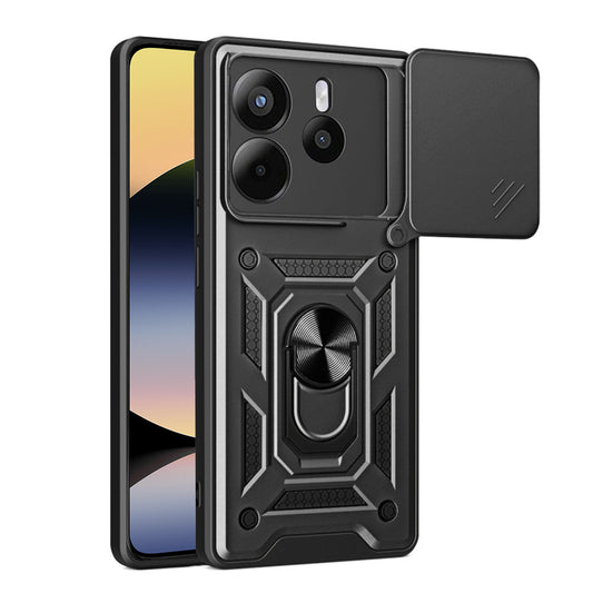 Pouzdro pro Xiaomi Redmi Note 14 4G (Regionální), Techsuit, CamShield, Černé