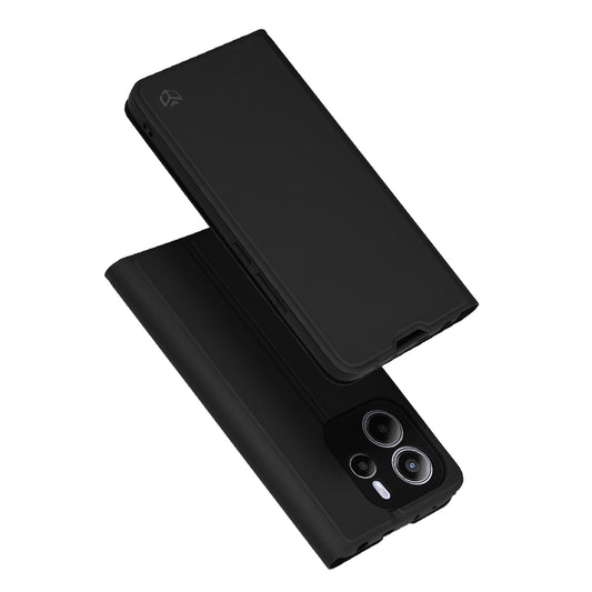 Pouzdro pro Xiaomi Redmi Note 14 4G (Regionální), Techsuit, Magskin Book, Černé