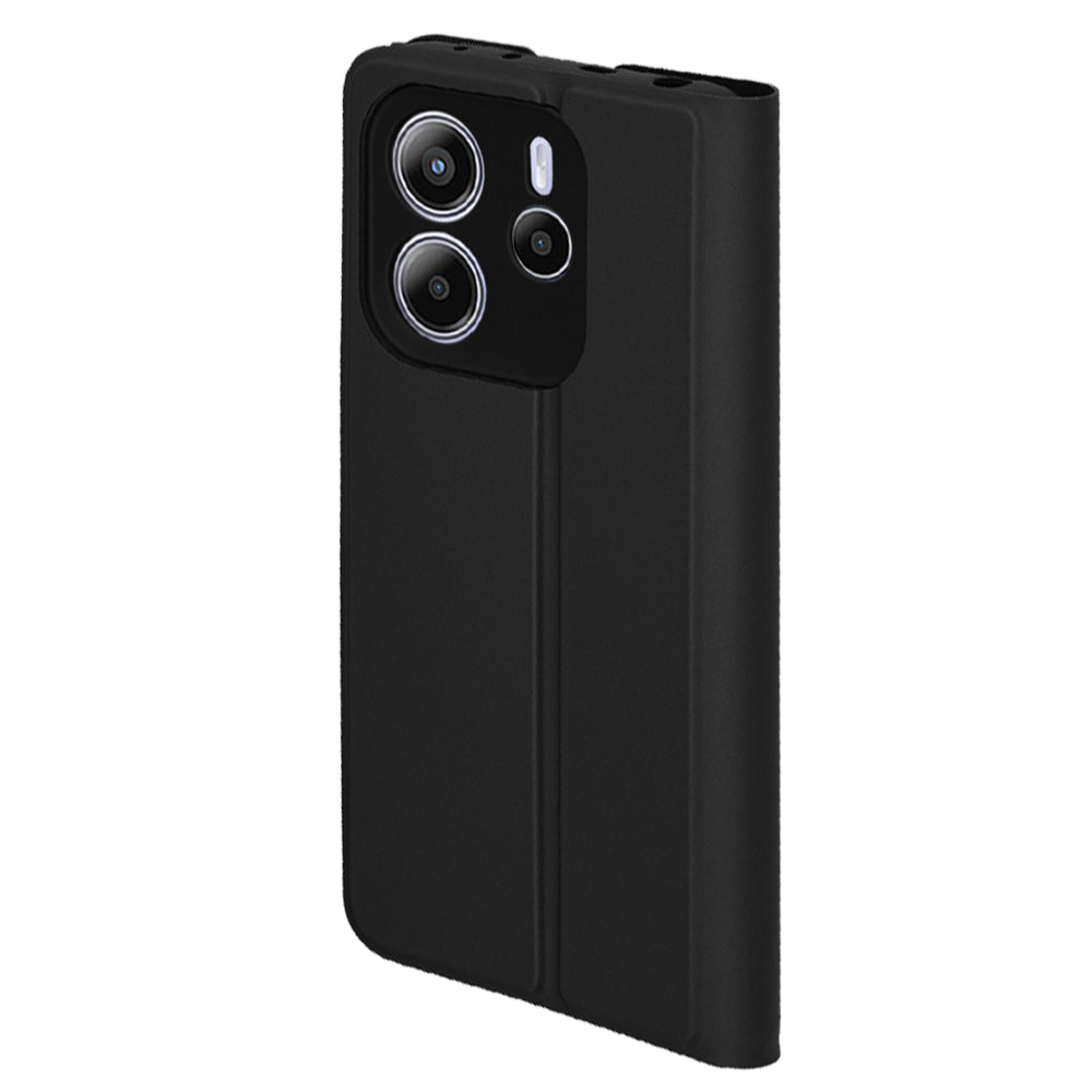 Pouzdro pro Xiaomi Redmi Note 14 4G (Regionální), Techsuit, Magskin Book, Černé