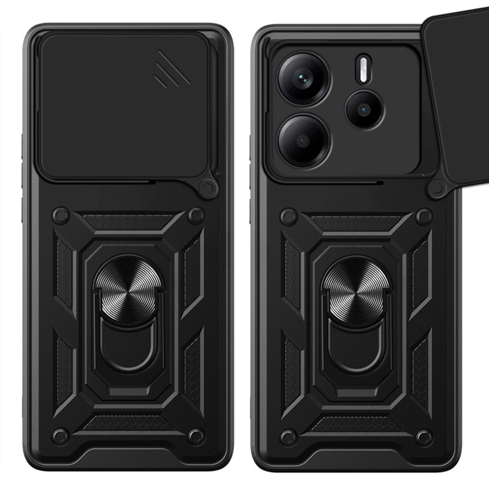Case for Xiaomi Redmi Note 14 4G (Standard), Techsuit, CamShield, Green