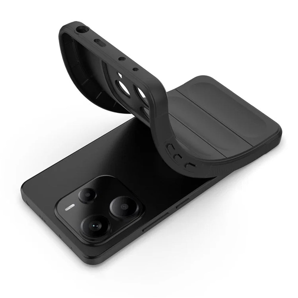 Pouzdro pro Xiaomi Redmi Note 14 4G (Standard), Techsuit, Magic Shield, Černá