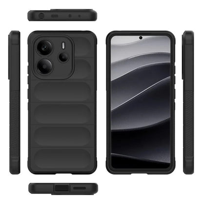 Pouzdro pro Xiaomi Redmi Note 14 4G (Standard), Techsuit, Magic Shield, Černá