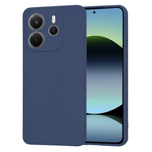 Pouzdro pro Xiaomi Redmi Note 14 4G (Standard), Techsuit, SoftFlex, Tmavě modrá