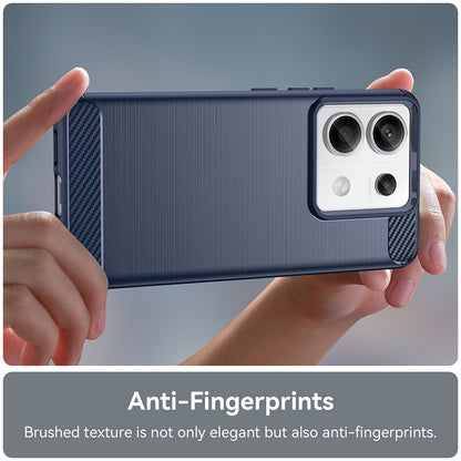 Pouzdro pro Xiaomi Redmi Note 14 5G, Techsuit, Carbon, Černé