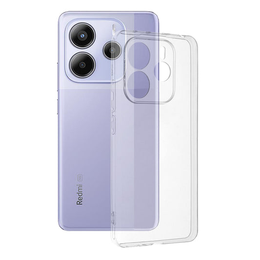 Pouzdro pro Xiaomi Redmi Note 14 5G, Techsuit, Čiré, Transparentní