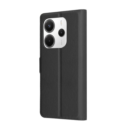 Pouzdro pro Xiaomi Redmi Note 14 5G, Techsuit, kožené folio, černé
