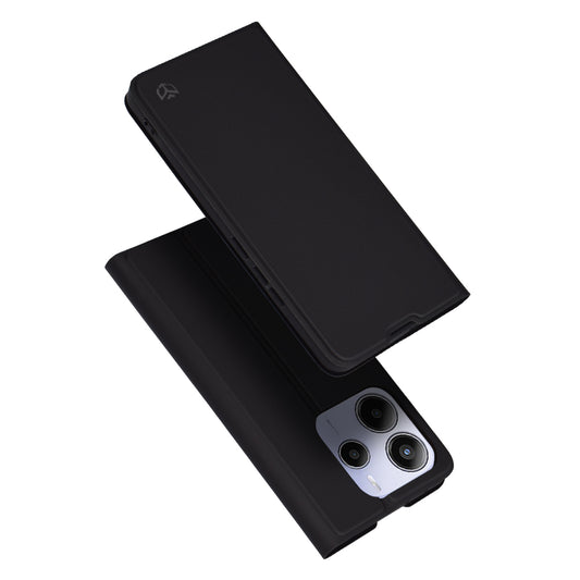 Pouzdro pro Xiaomi Redmi Note 14 5G, Techsuit, Magskin Book, Černé