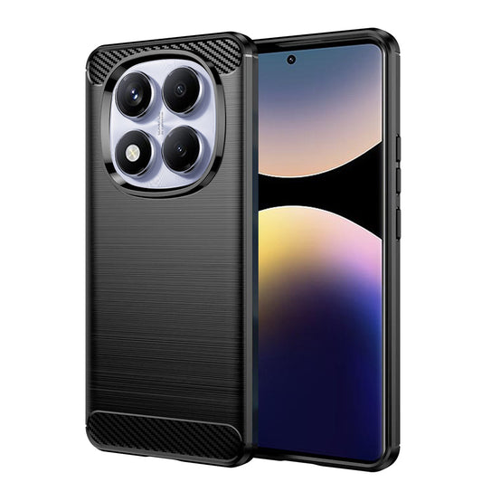 Pouzdro pro Xiaomi Redmi Note 14 Pro 4G, Techsuit, Carbon, Černé