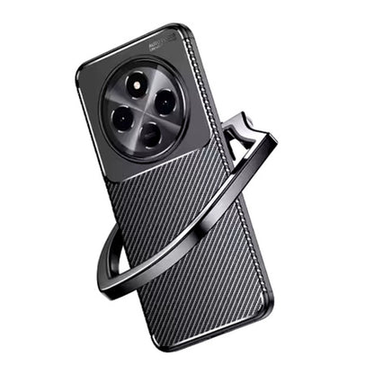 Pouzdro pro Xiaomi Redmi Note 14 Pro 4G, Techsuit, CarbonFiber, Černá