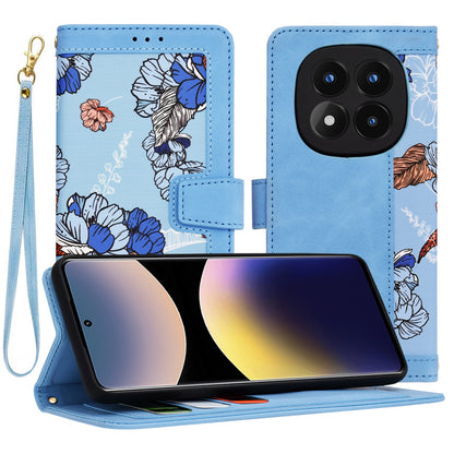 Pouzdro pro Xiaomi Redmi Note 14 Pro 4G, Techsuit, FlipCraft, Modrá