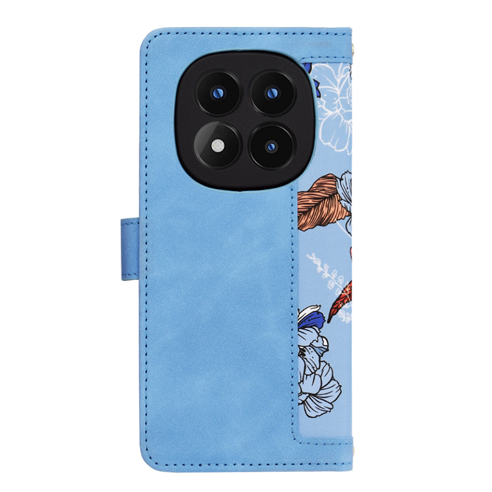 Pouzdro pro Xiaomi Redmi Note 14 Pro 4G, Techsuit, FlipCraft, Modrá