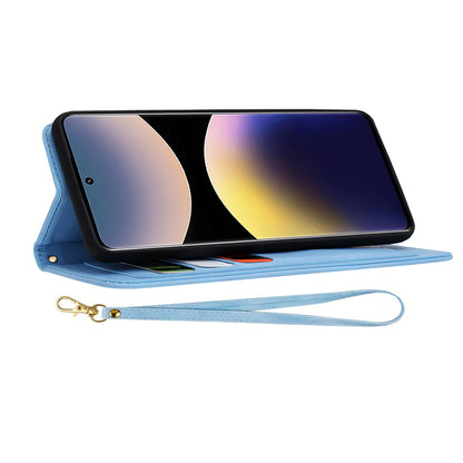 Pouzdro pro Xiaomi Redmi Note 14 Pro 4G, Techsuit, FlipCraft, Modrá