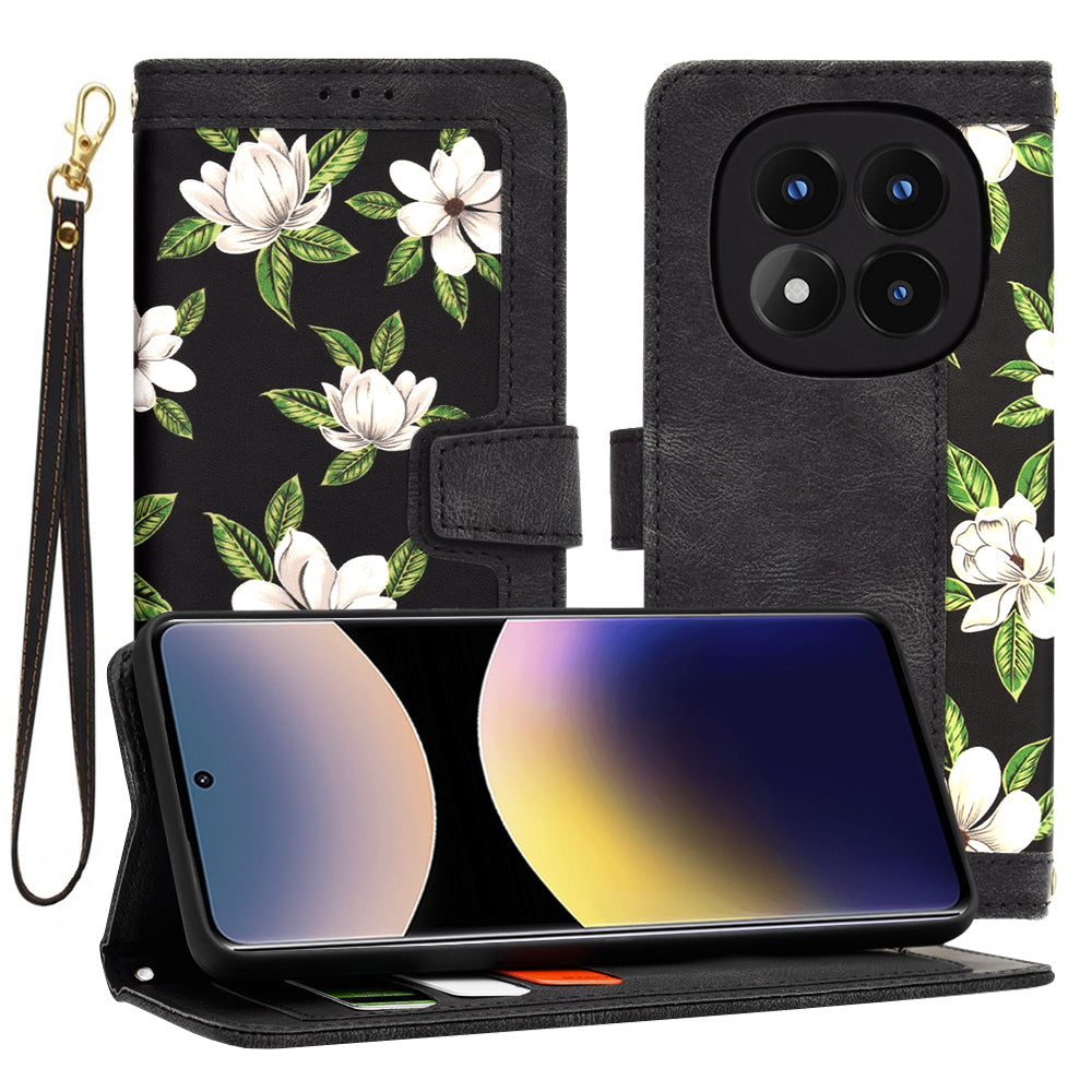 Pouzdro pro Xiaomi Redmi Note 14 Pro 4G, Techsuit, FlipCraft, Černá