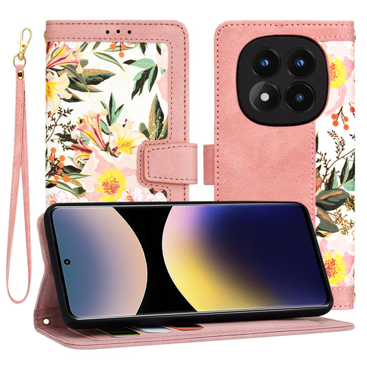 Pouzdro pro Xiaomi Redmi Note 14 Pro 4G, Techsuit, FlipCraft, Růžové