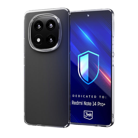 Pouzdro pro Xiaomi Redmi Note 14 Pro+ 5G, 3MK, Clear, Transparentní