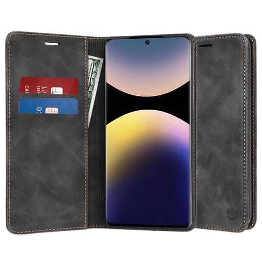 Pouzdro pro Xiaomi Redmi Note 14 Pro+ 5G / Note 14 Pro 5G / Poco X7, Techsuit, Confy, Černé