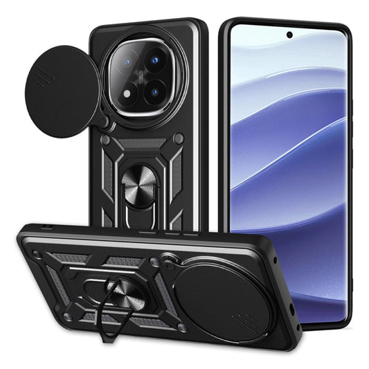 Pouzdro pro Xiaomi Redmi Note 14 Pro+ 5G, Techsuit, CamShield, Černé