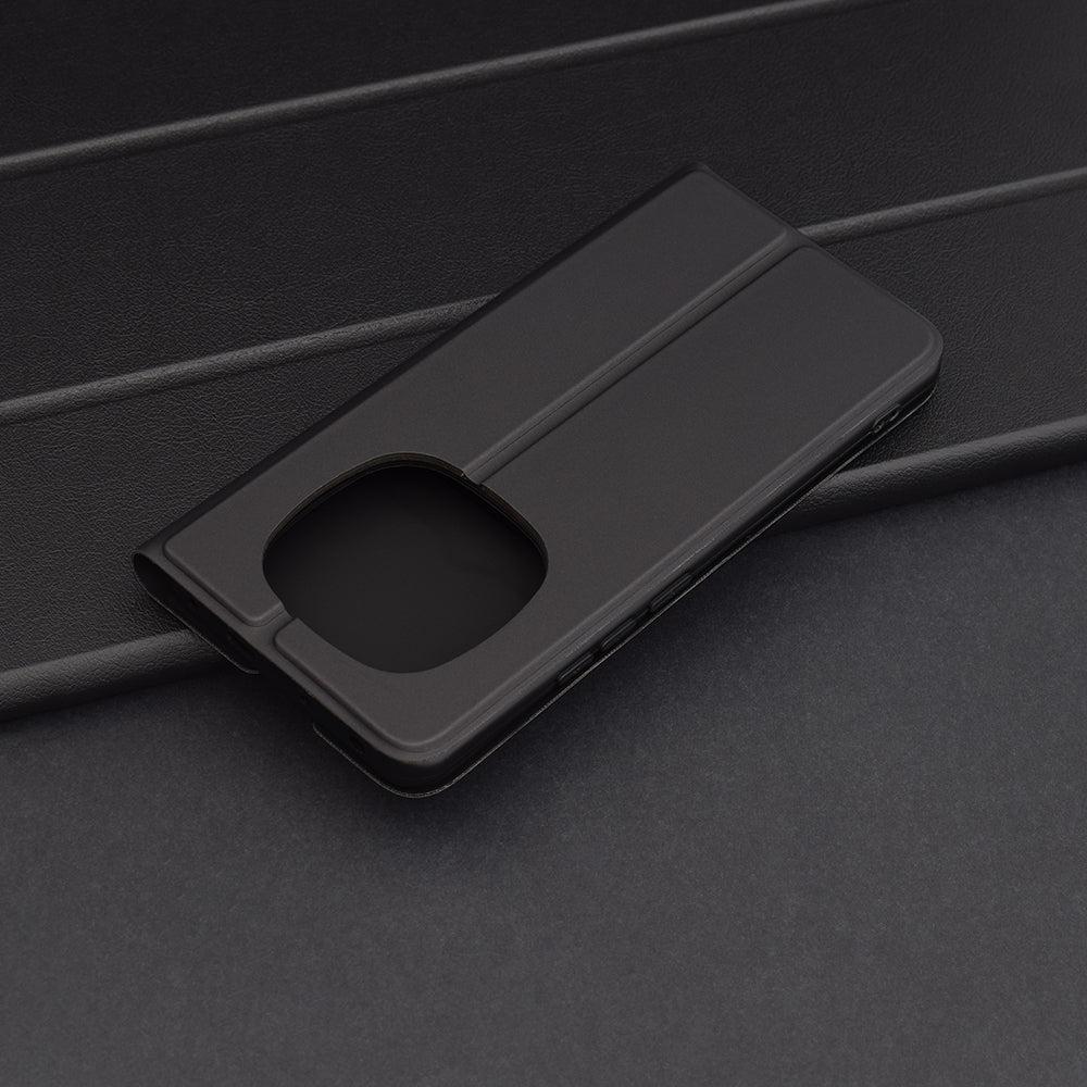 Pouzdro pro Xiaomi Redmi Note 14 Pro+ 5G, Techsuit, Magskin Book, Černé