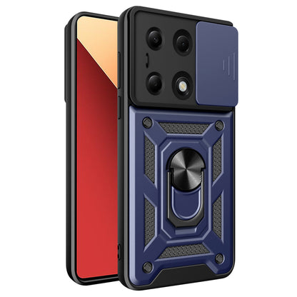 Pouzdro pro Xiaomi Redmi Note 14S / Note 13 Pro 4G / Poco M6 Pro 4G, Techsuit, CamShield, Modré