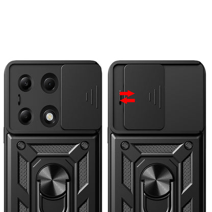 Pouzdro pro Xiaomi Redmi Note 14S / Note 13 Pro 4G / Poco M6 Pro 4G, Techsuit, CamShield, Modré