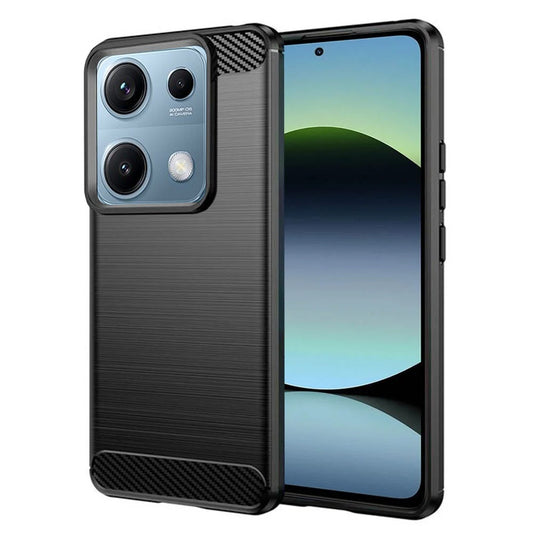 Pouzdro pro Xiaomi Redmi Note 14S, Techsuit, Carbon, Černé