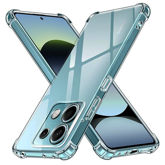 Pouzdro pro Xiaomi Redmi Note 14S, Techsuit, Odolné proti nárazům, Průhledné