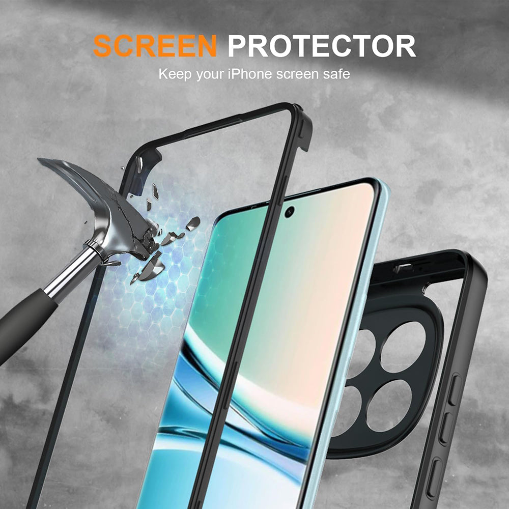 Pouzdro pro Xiaomi Redmi Note 15 4G, Techsuit, ColorVerse 360, Černá